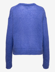 Ganni - O-neck Pullover - trøjer - dazzling blue - 1