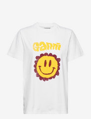 Ganni - Basic Cotton Jersey - bright white - 0