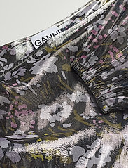 ganni lurex silk