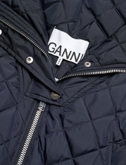 Ganni - Recycled Ripstop Quilt - padded coats - sky captain - 2