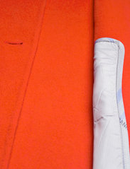 Ganni - Wool Wide Collar Coat - uldfrakker - orangedotcom - 4