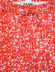 Ganni - Printed Light Crepe Elasticated Maxi Skirt - midi nederdele - mini floral orangedotcom - 3