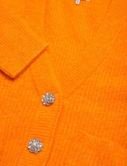 Ganni - Soft Wool Knit - cardigans - bright marigold - 2
