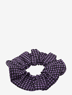 Seersucker Check - DEEP LAVENDER