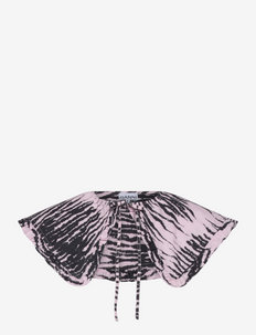 Printed Cotton Poplin Frill Collar - aksessuaarid - light lilac