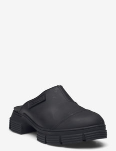 Recycled Rubber City Mule - clogs - black