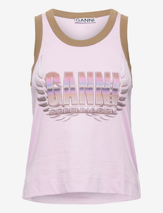 Light Cotton Jersey Tank Top - t-shirt & tops - winsome orchid