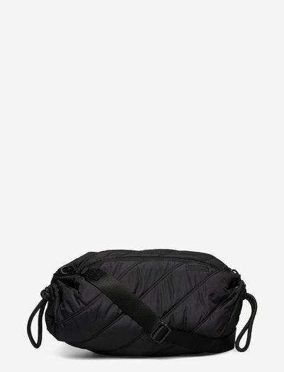 Quilted Recycled Tech - shoulder bags - black