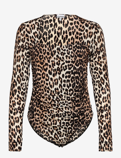 Rayon Underwear - bodies & slips - leopard