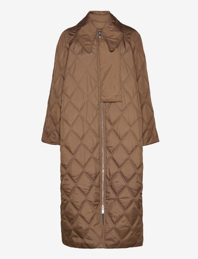 Ripstop Quilt Coat - manteaux d'hiver - teak