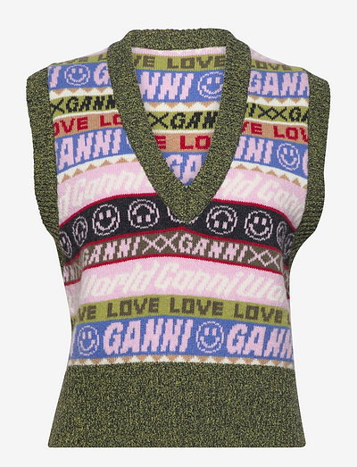 Ganni Knitted vests for women - Buy online at Boozt.com