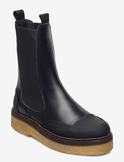 ganni smooth calf