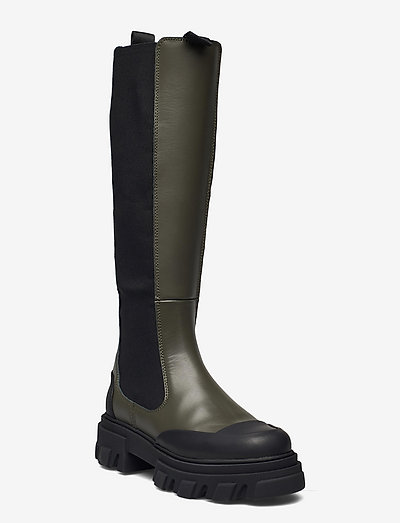 High Chelsea Boot - høye boots - kalamata
