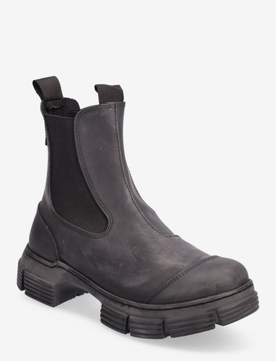 Recycled Rubber City Boot - chelsea boots - black