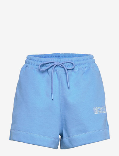 Drawstring Shorts - casual shorts - azure blue