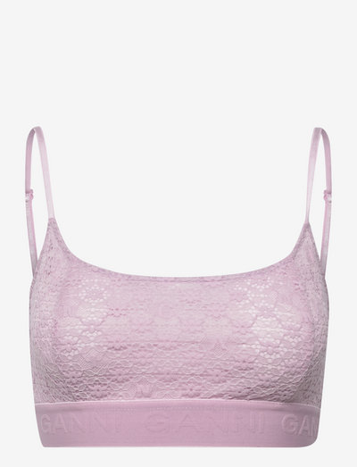 Lace Intimates Top - bras with padding - light lilac