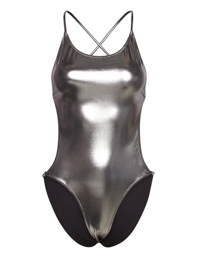 Ganni Recycled Shine String Swimsuit - Baddräkter - Boozt.com