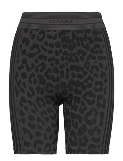 Ganni Seamless Jacquard - Cycling shorts | Boozt.com