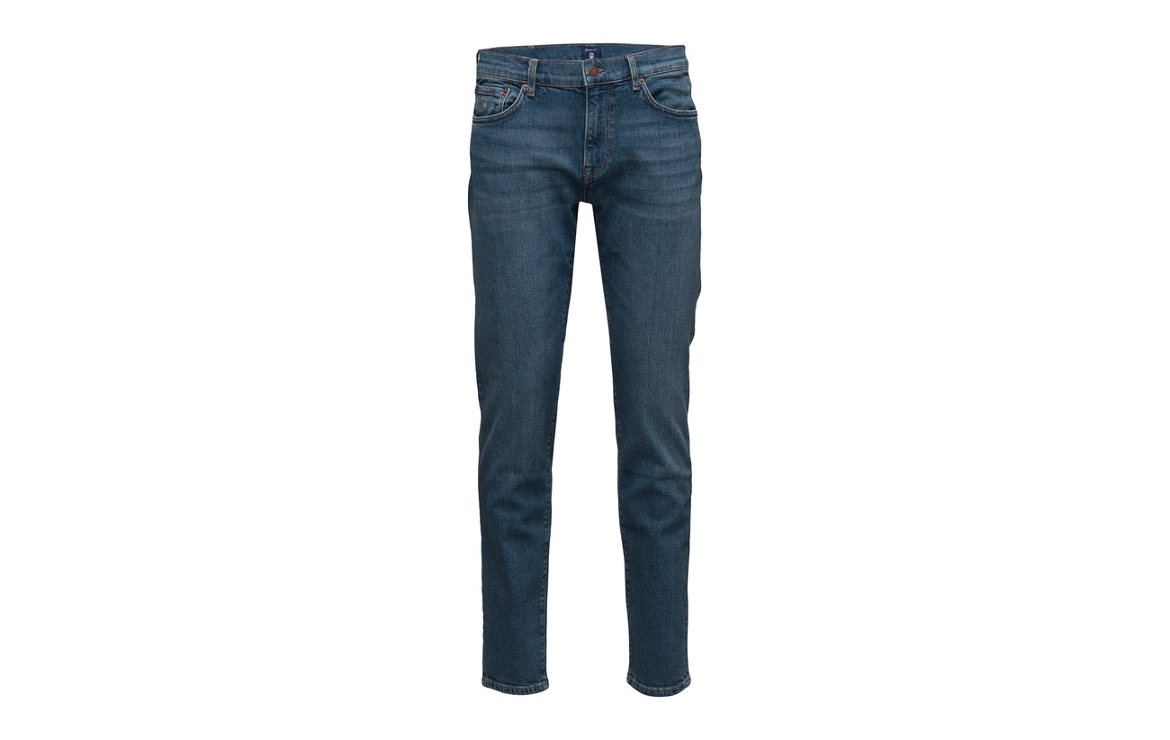 Jeans Slim Gant In Worn Dark Blue Z05x1SzU