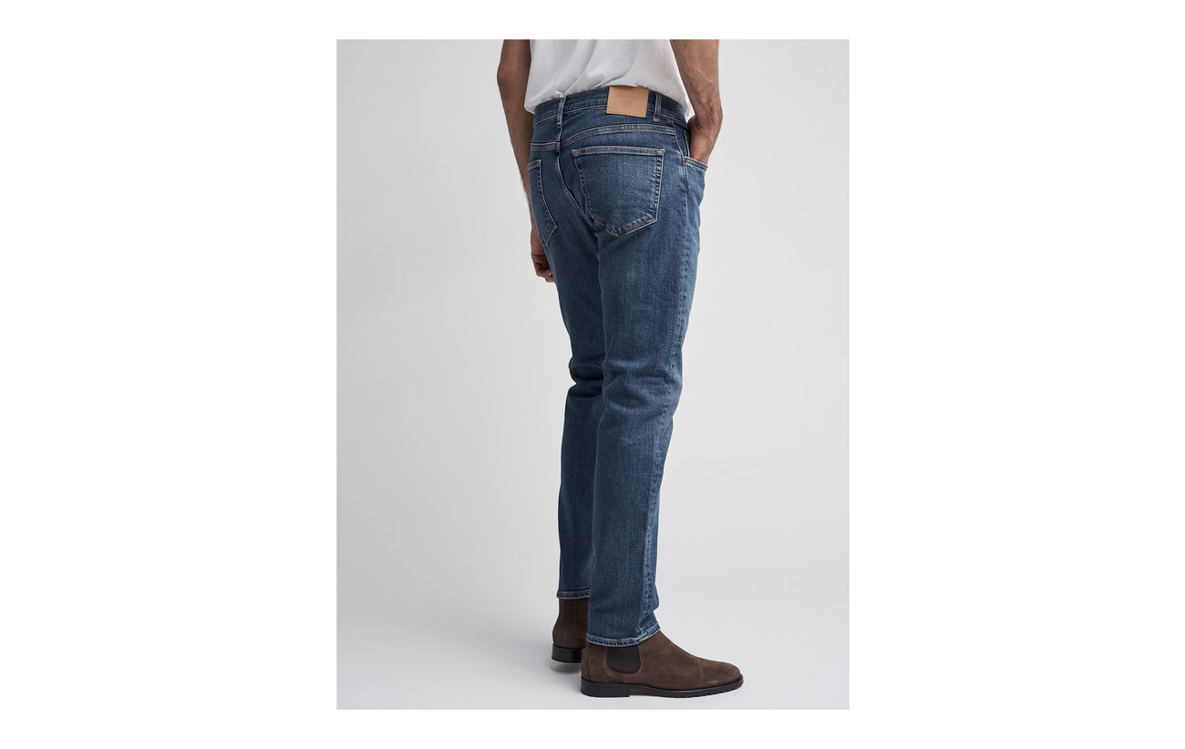 Jeans Slim Gant In Worn Dark Blue Z05x1SzU