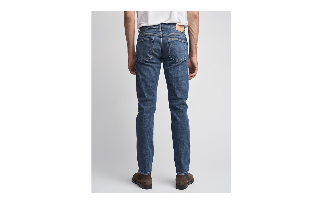 Jeans Slim Gant In Worn Dark Blue Z05x1SzU
