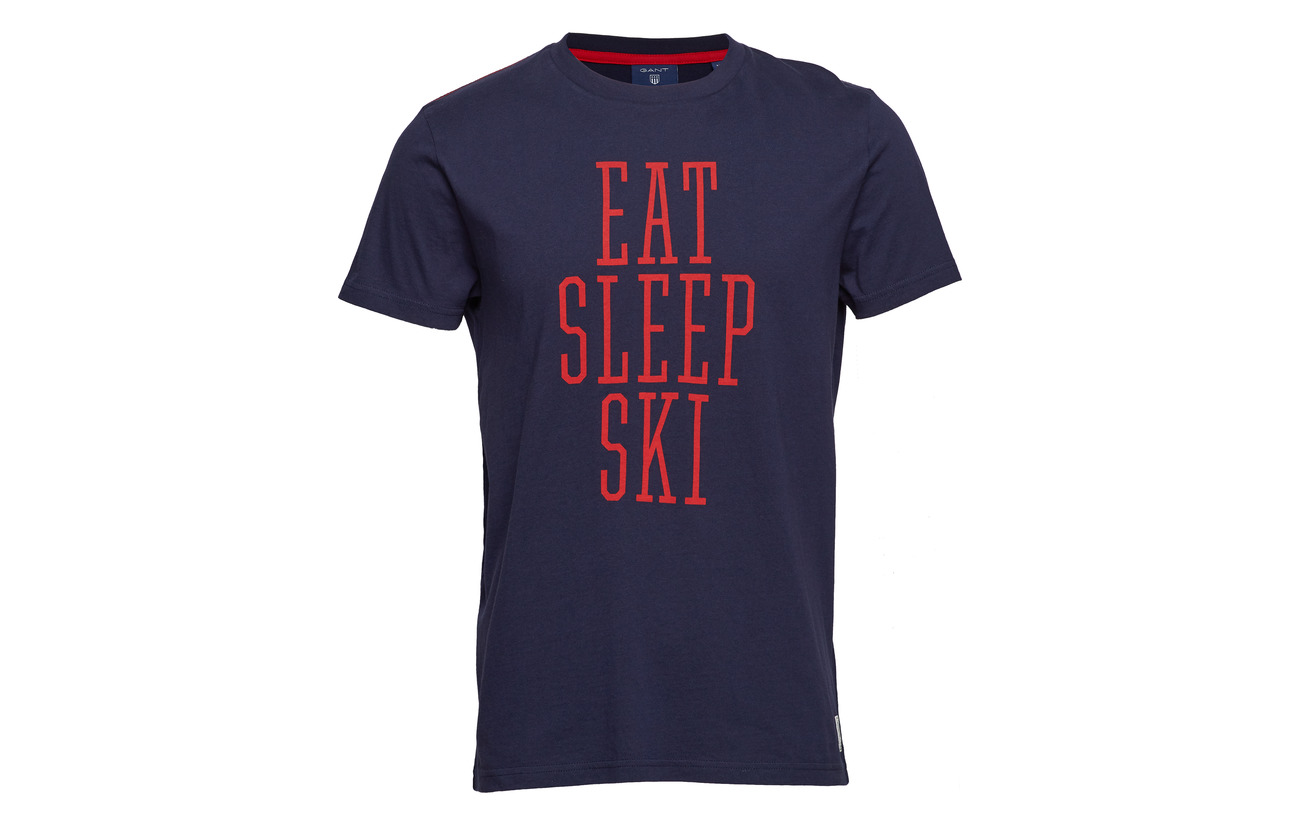 Red Ss T O1 New shirt Bright Graphic Gant xfq6p0wf