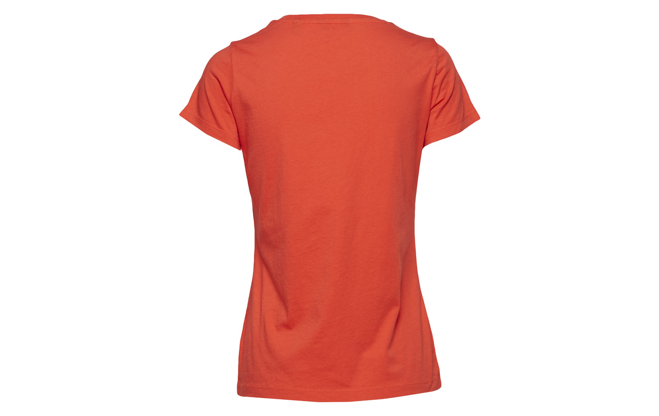 Capsleeve Gant Logo Coton T Arch Eggshell 100 shirt OEa4qfTEw