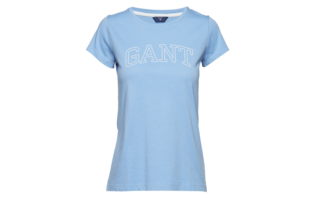 Capsleeve Gant Logo Coton T Arch Eggshell 100 shirt OEa4qfTEw