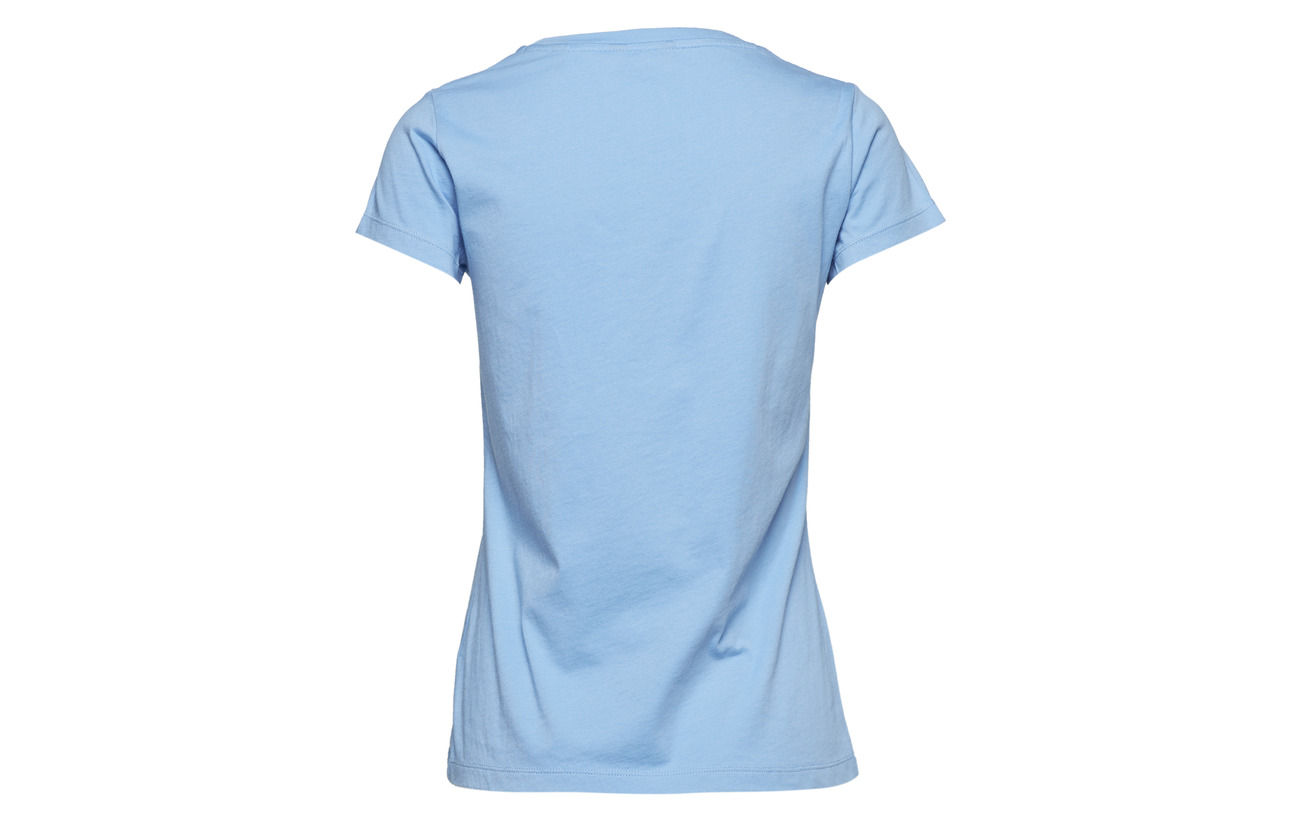 Capsleeve Gant Logo Coton T Arch Eggshell 100 shirt OEa4qfTEw
