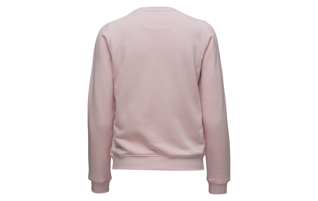 Grey Melange Logo Arch Polyester Sweat Gant O1 10 90 Coton Rgwvqn7xI