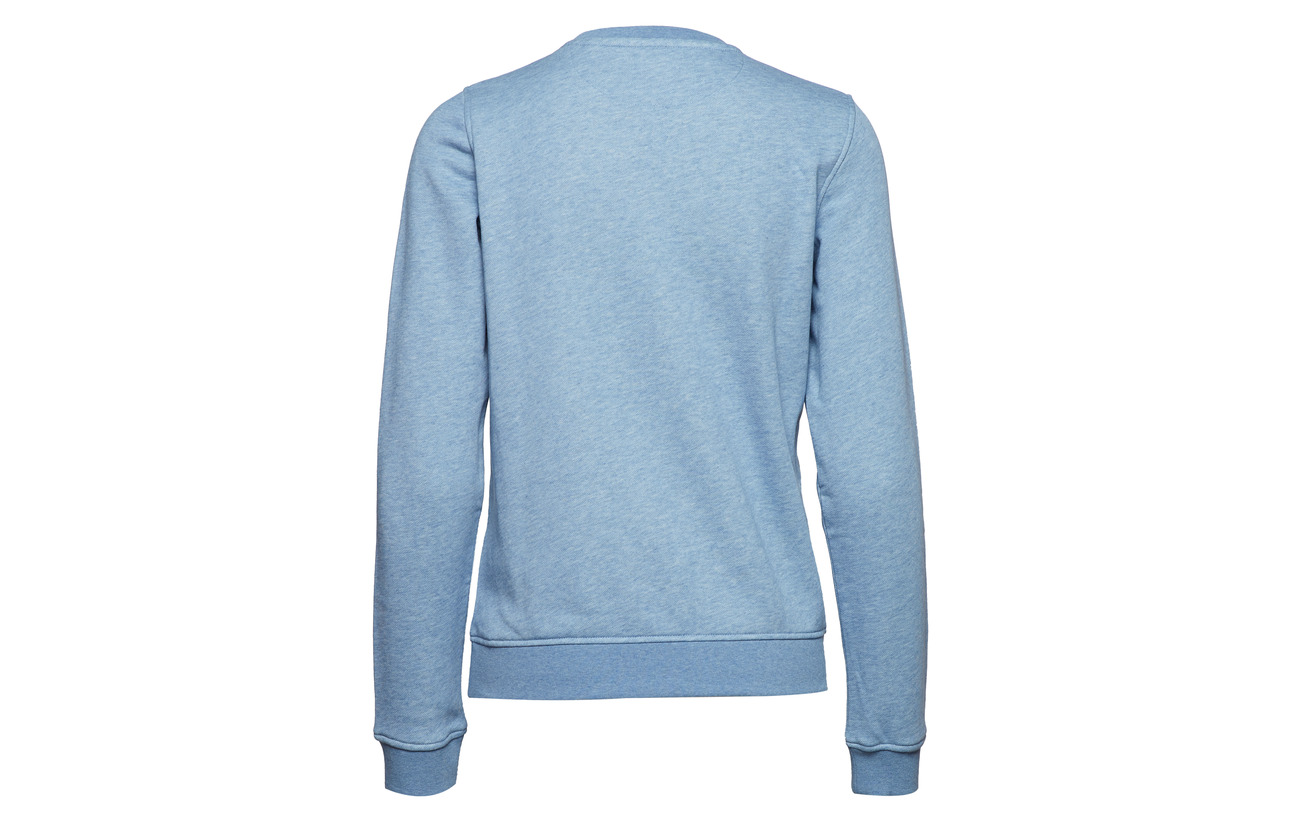 Grey Melange Logo Arch Polyester Sweat Gant O1 10 90 Coton Rgwvqn7xI