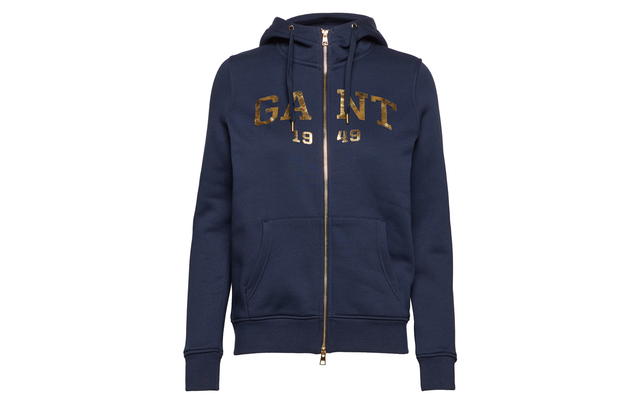 80 Gant Hoodie O2 Zip 20 Coton Fig Full Giving Gift Polyester Purple zqzfTXxrw