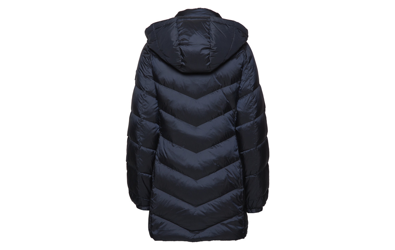 Down Long Black Classic O2 100 Polyamide Gant Coffee Jacket wUpqtFxp6