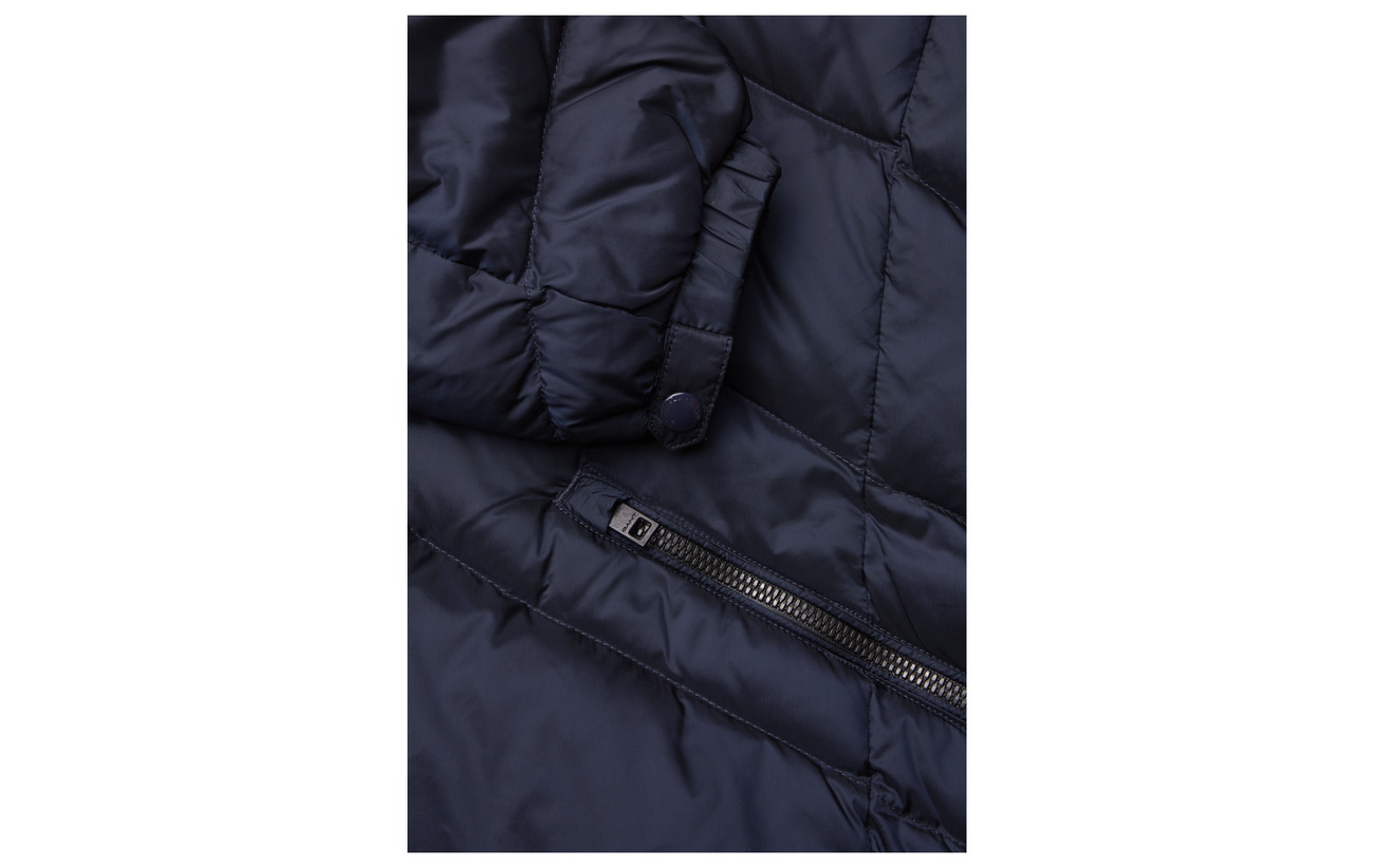Down Long Black Classic O2 100 Polyamide Gant Coffee Jacket wUpqtFxp6