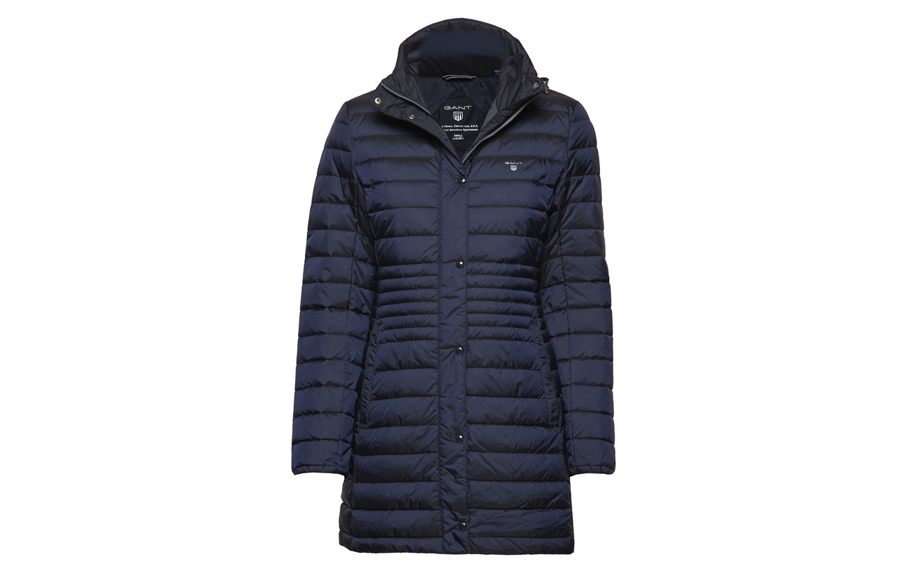 Down Blue Coat O1 Polyamide Evening Light Gant 100 8qwEn4Xx