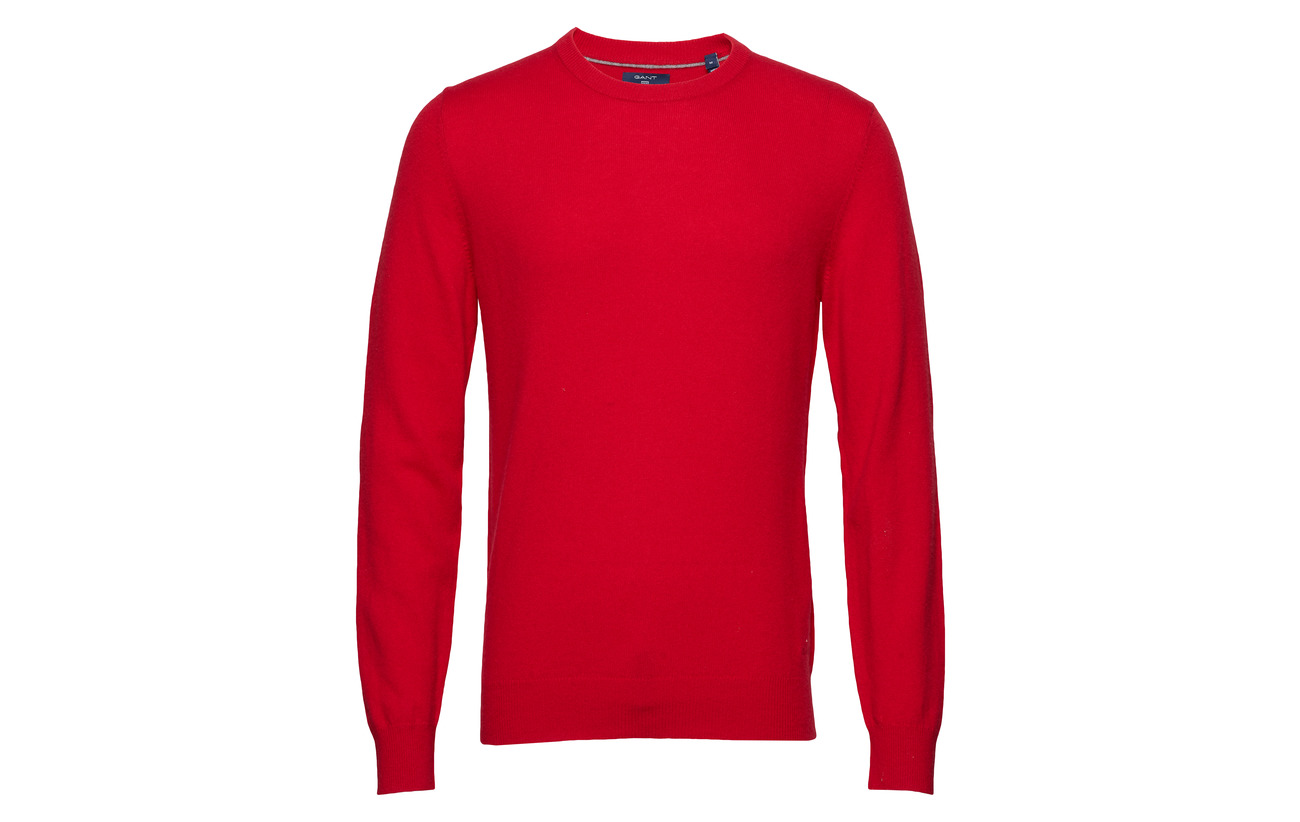Wool Charcoal D2 Gant Melange Cashmere Crew qw0a1x5f