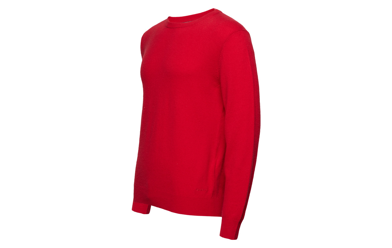 Wool Charcoal D2 Gant Melange Cashmere Crew qw0a1x5f