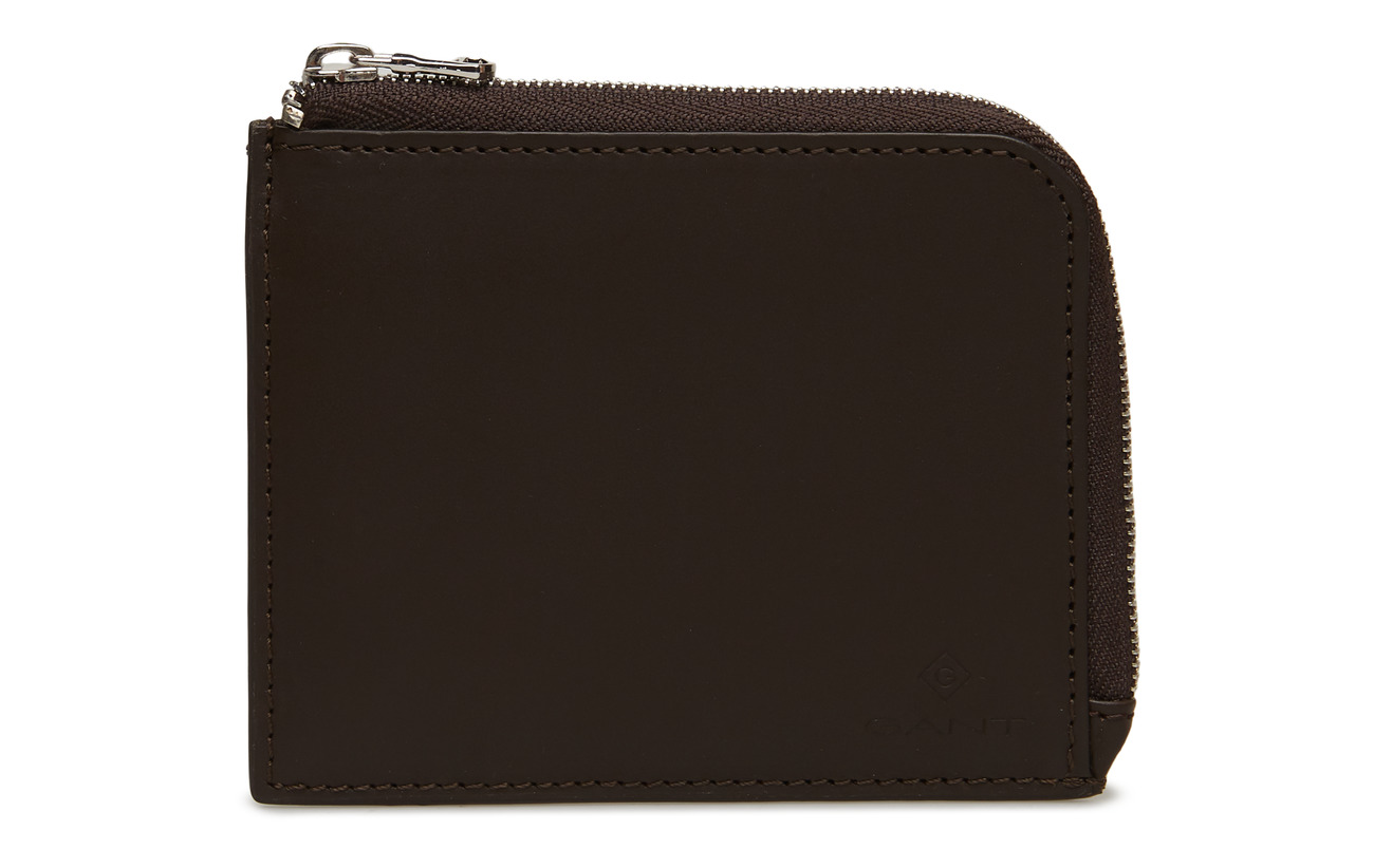 Zip Leather Zip Walletblack Leather CoffeeGant 1KFJTlc