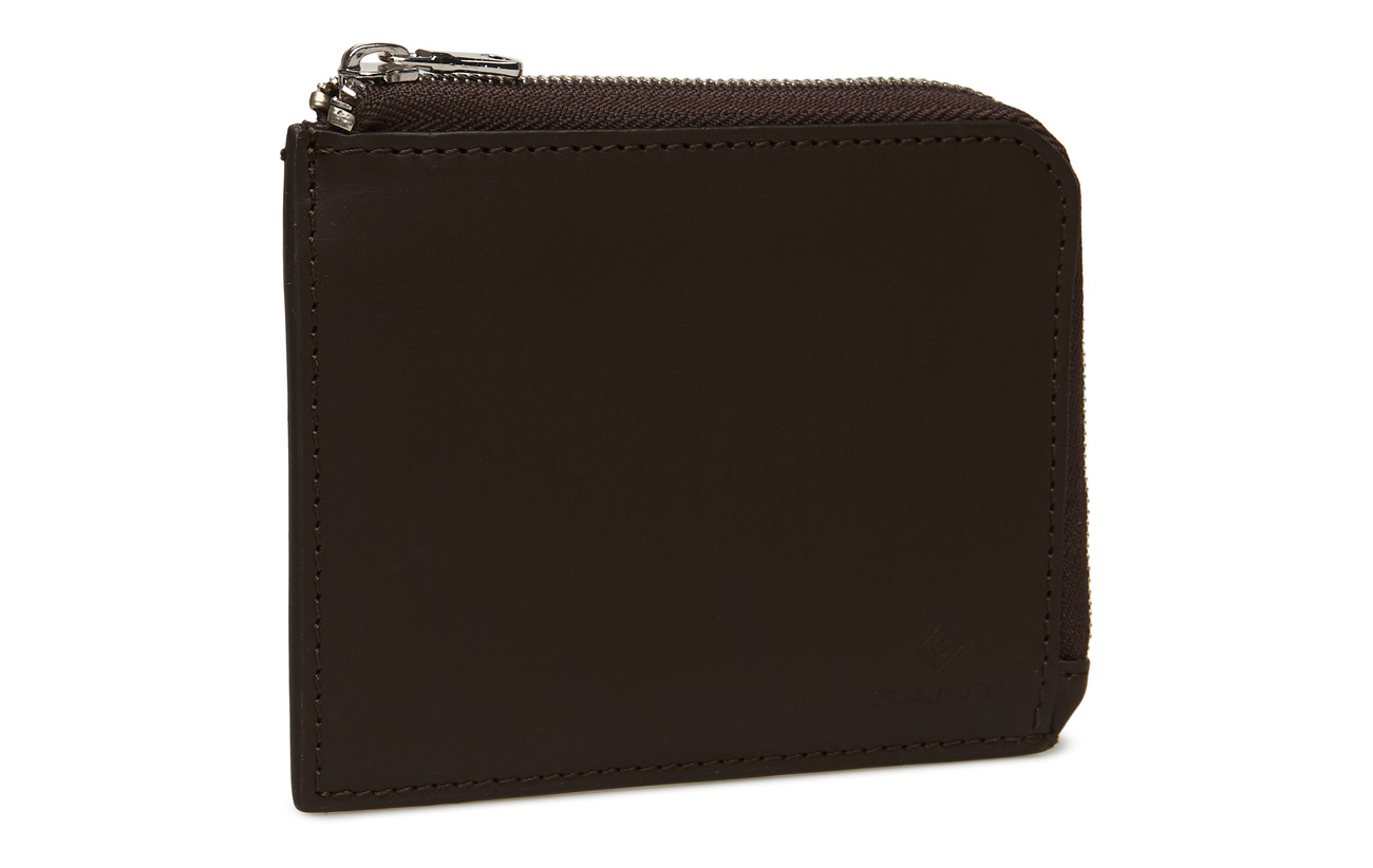 Zip Leather Zip Walletblack Leather CoffeeGant 1KFJTlc