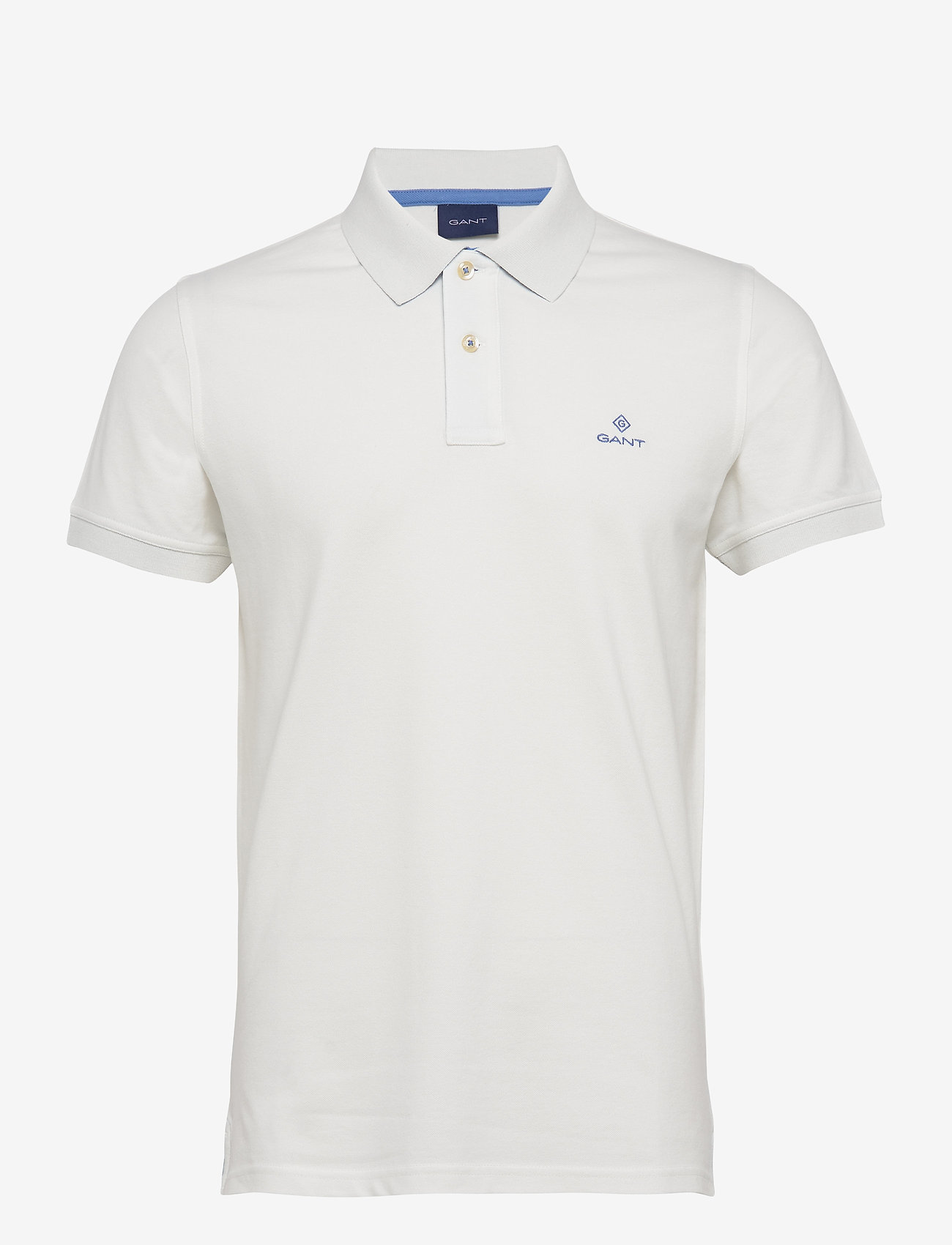 Gant Men/'s Contrast Collar Pique Rugger Polo Shirt Black