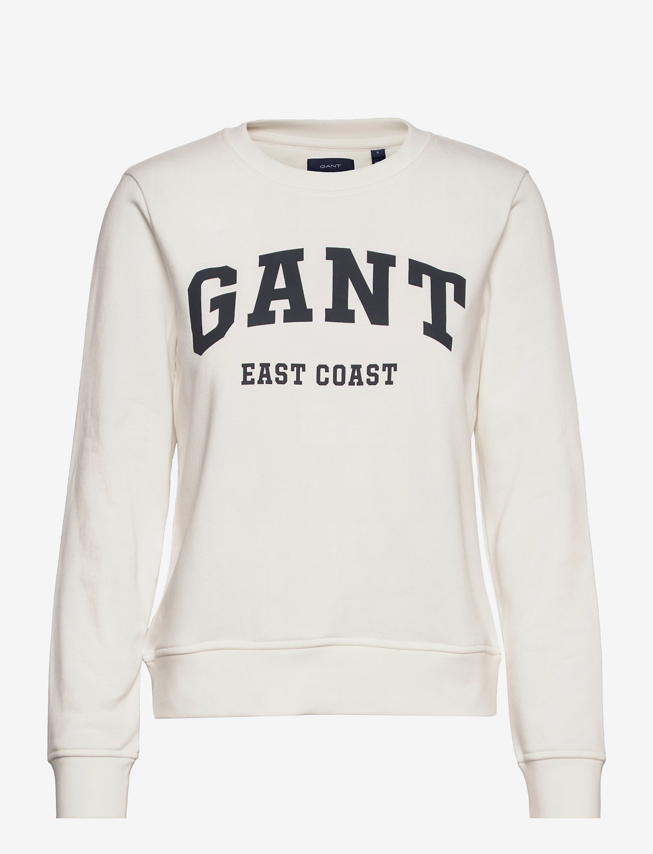 GANT - MD. GANT C-NECK SWEAT - sweatshirts - eggshell - 0