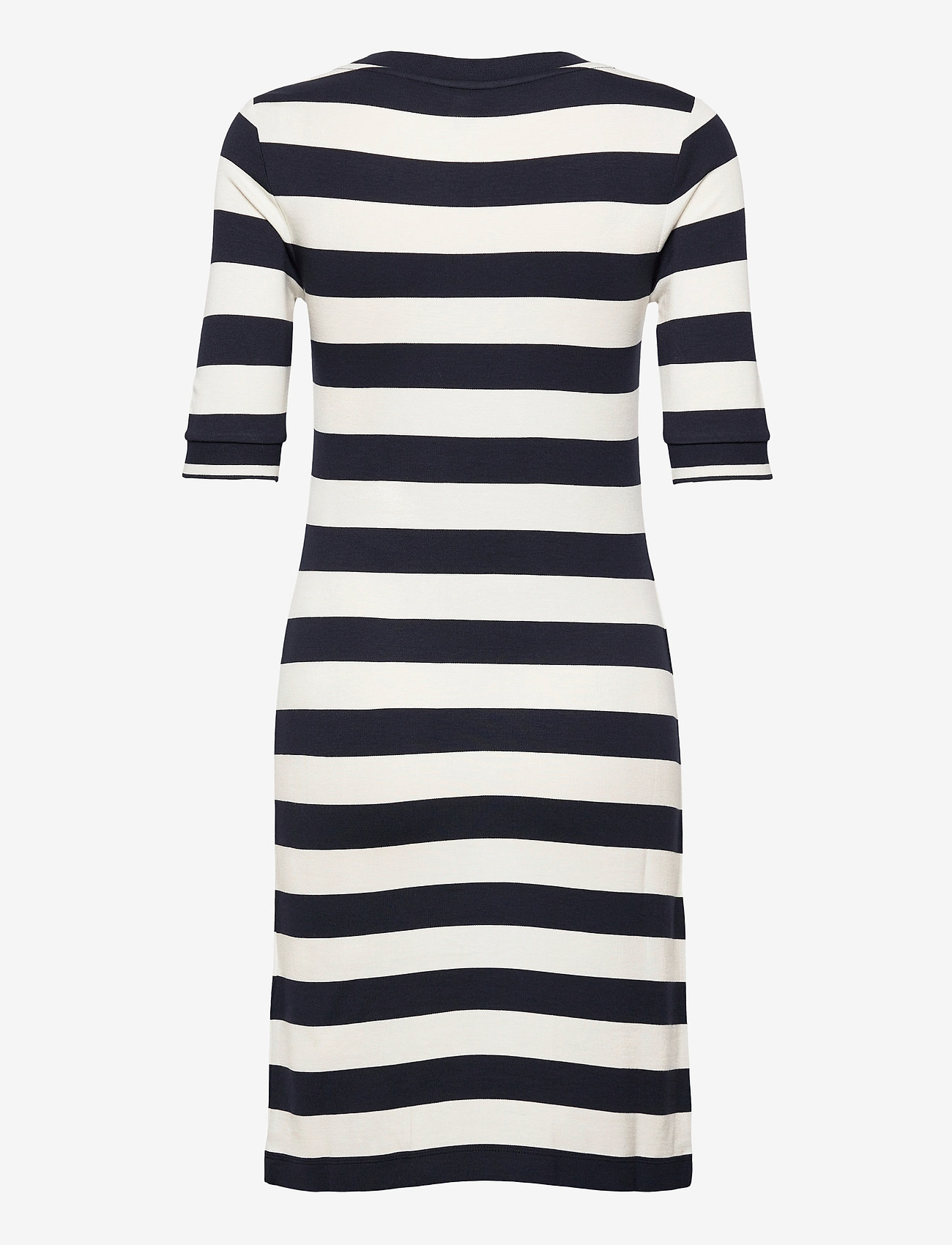 striped jersey dress