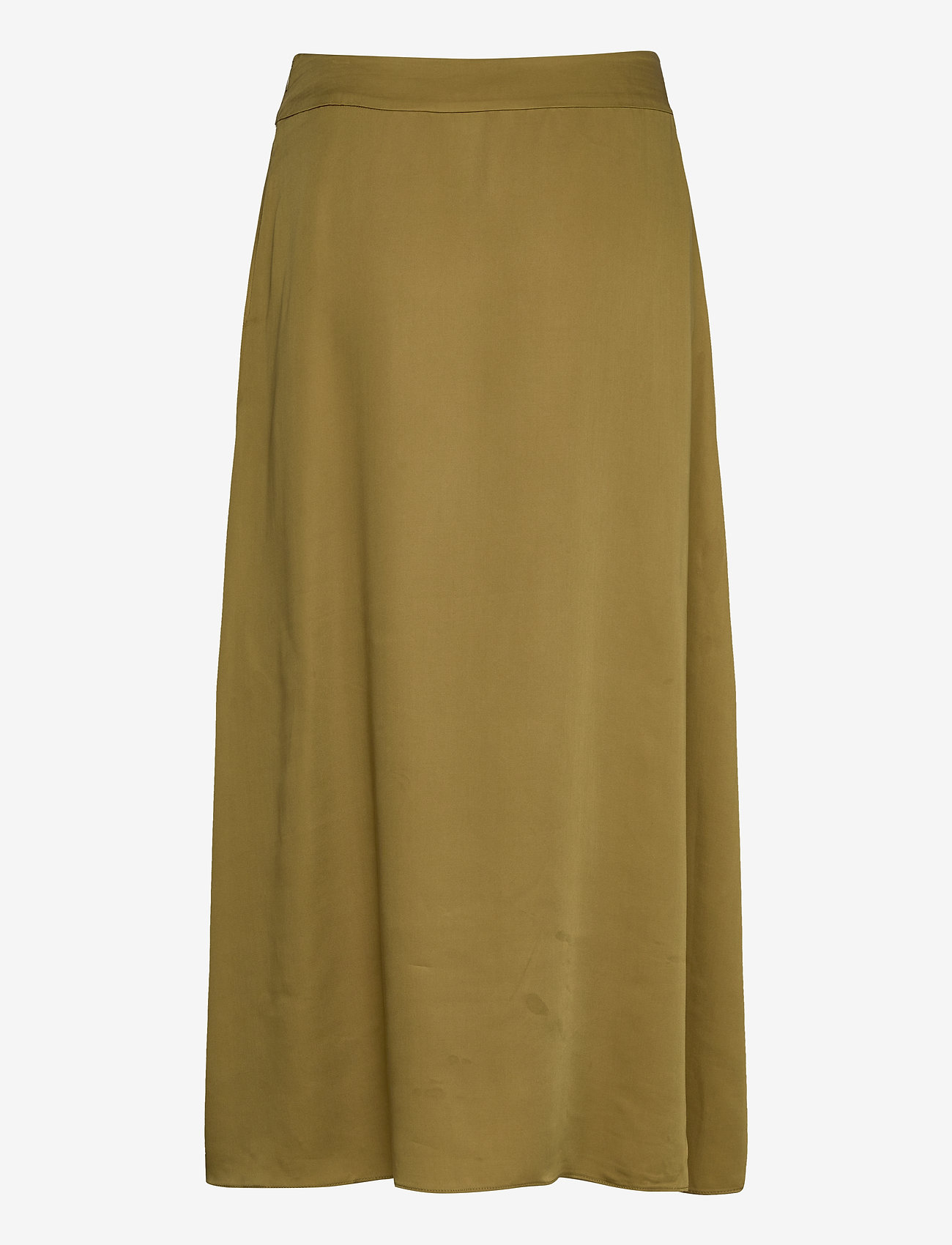 olive green long skirts