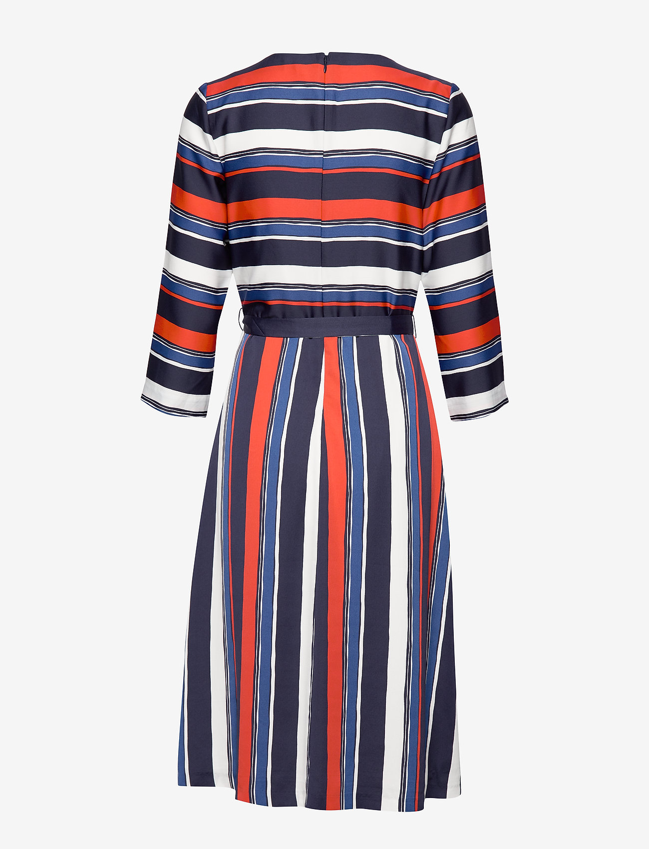 GANT D1. Preppy Stripe Flared Dress Midi dresses