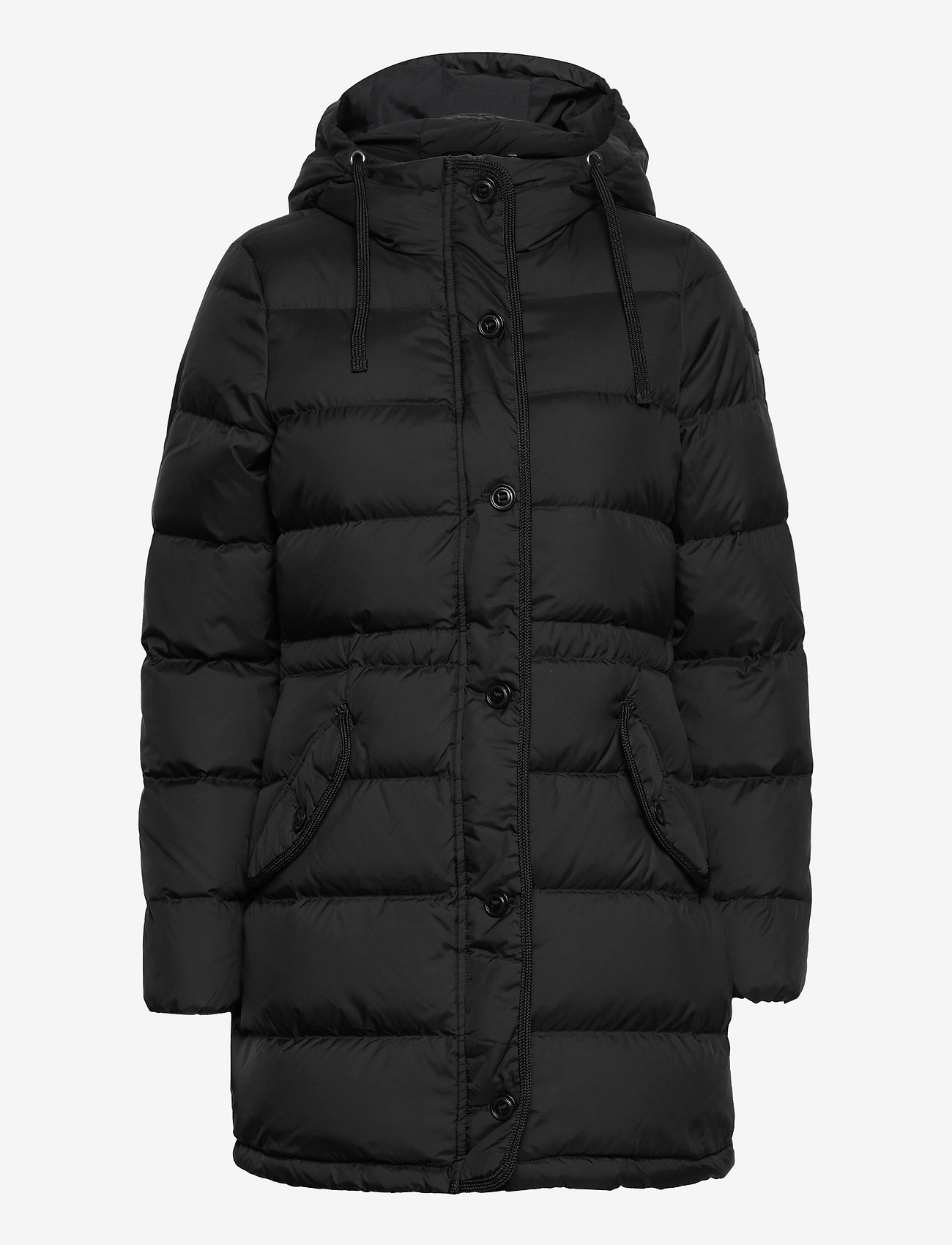 GANT - D2. LONG DOWN JACKET - winter jackets - black - 0