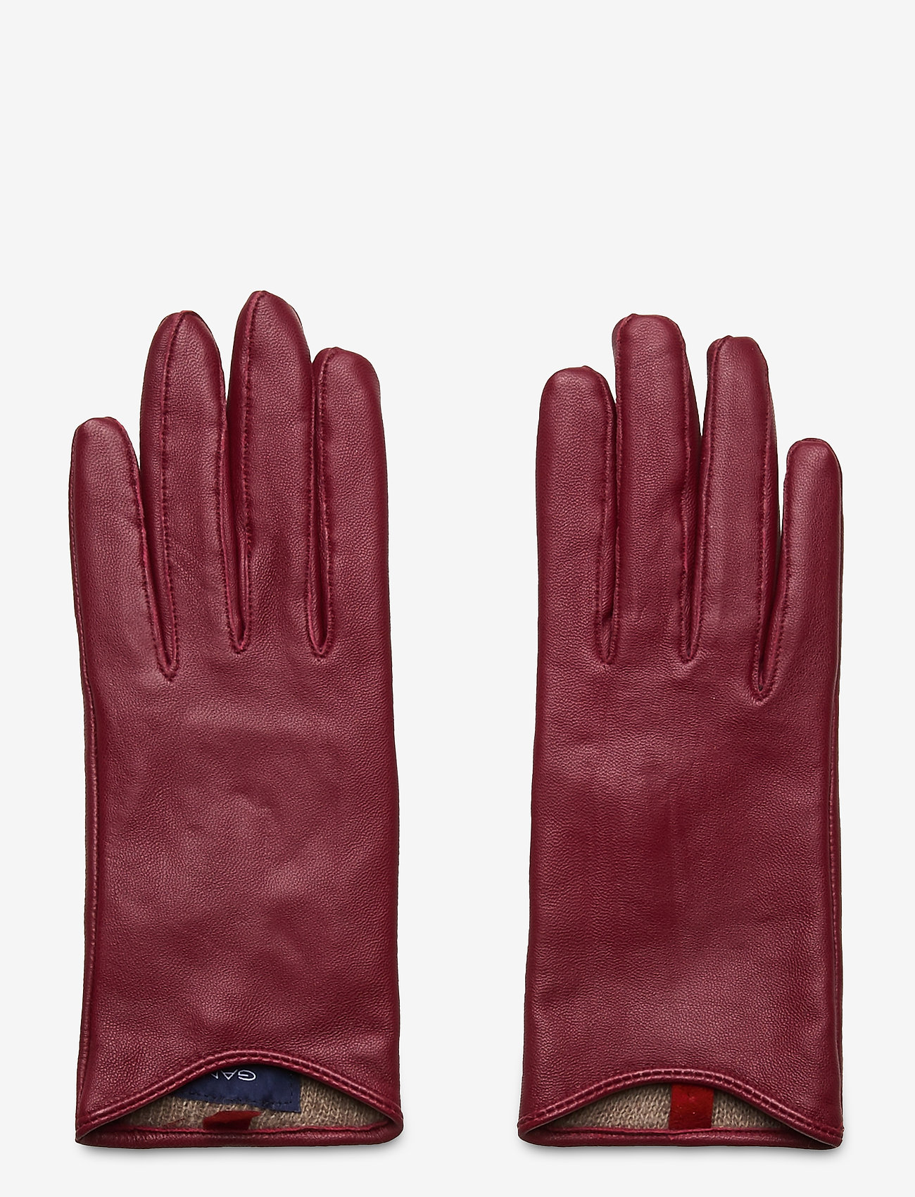 D1. Leather Gloves (Mahogny Red) (600 kr) GANT