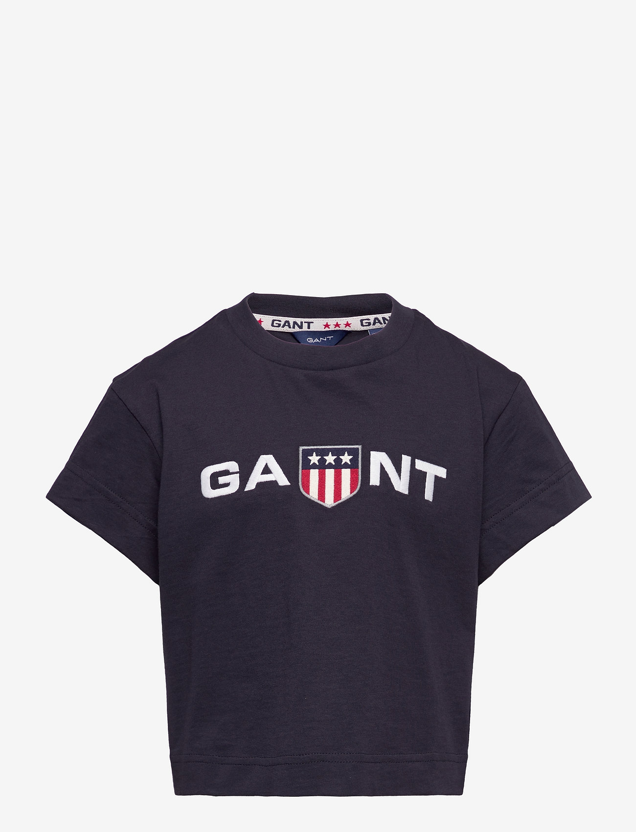 GANT D1. Retro Shield Cropped T-shirt 