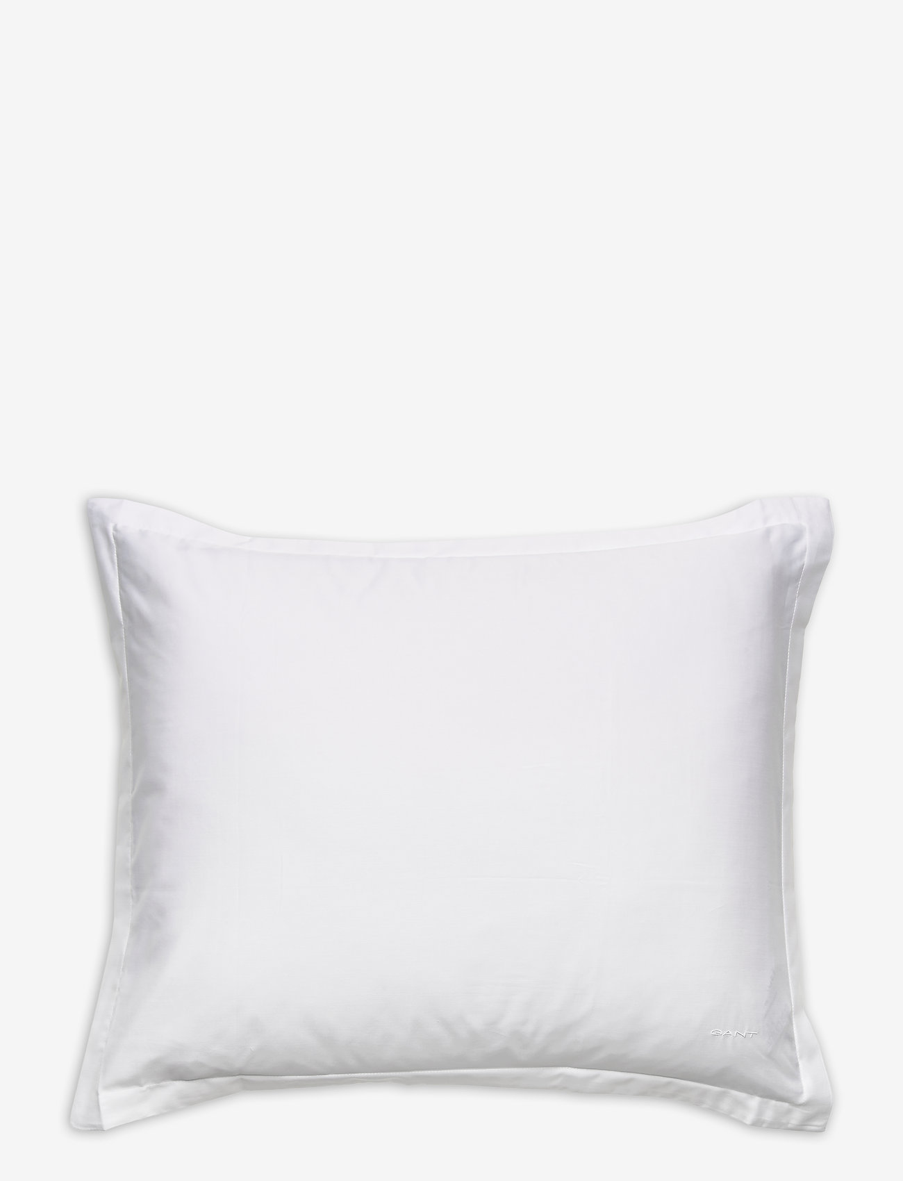 GANT - SATEEN PILLOWCASE - pillow cases - white - 0