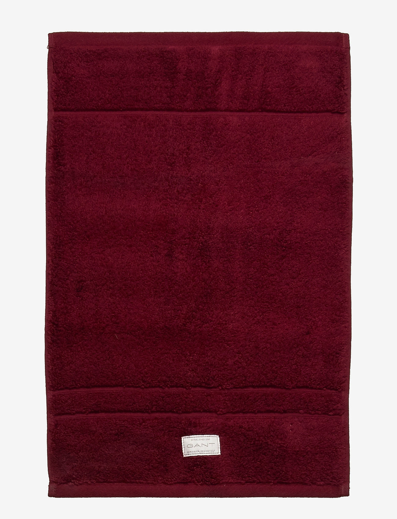 GANT - PREMIUM TOWEL 30X50 - guest towels - cabernet red - 0