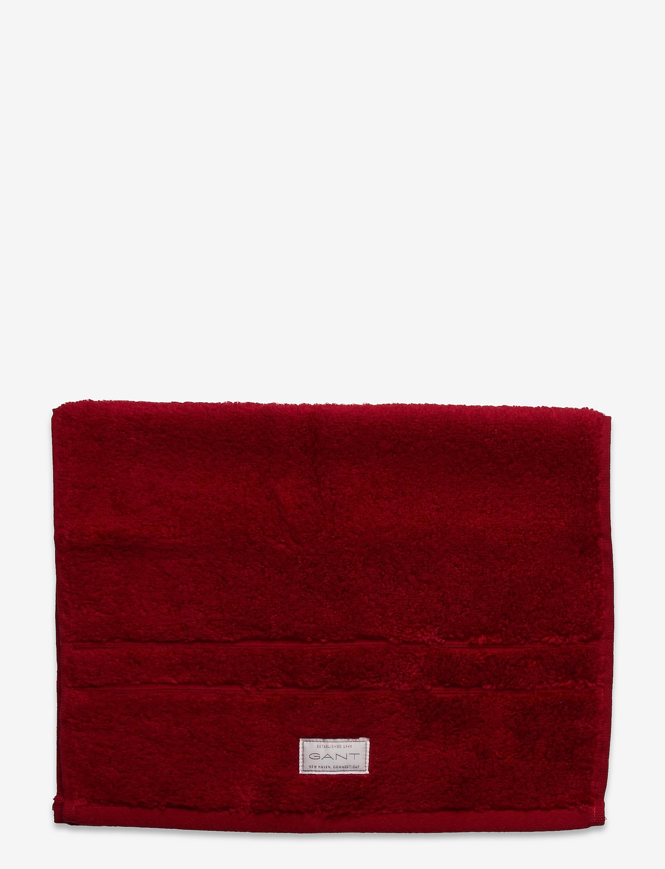 GANT - PREMIUM TOWEL 30X50 - guest towels - dark red - 0